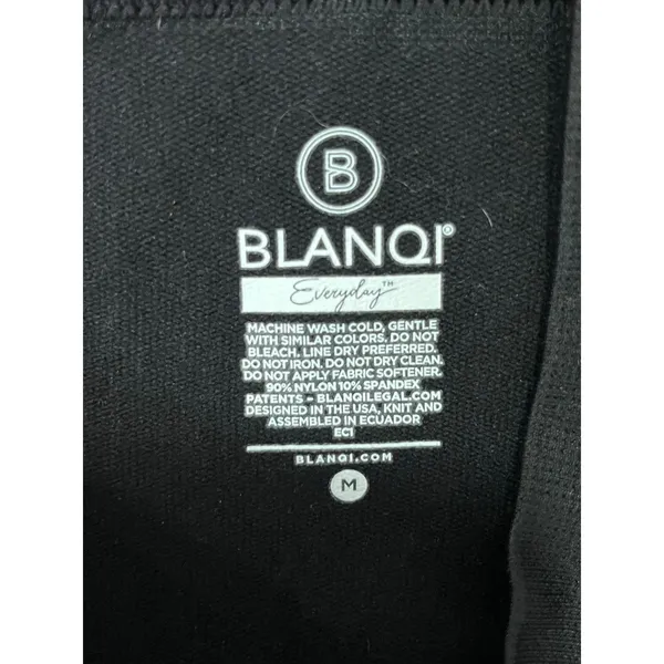 BLANQI Everyday Maternity Belly Support Leggings Deepest Black Medium M New - Image 5
