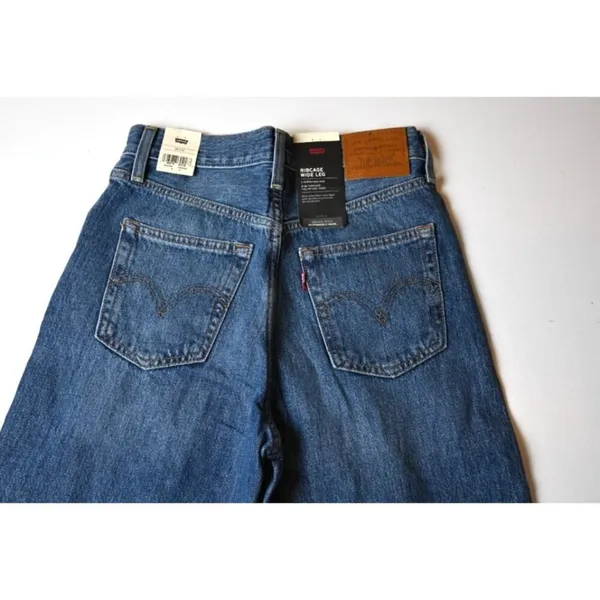 Levi's Premium Baggy Dad Women's 32x30 Jeans Hold My Purse Medium Wash - Image 10