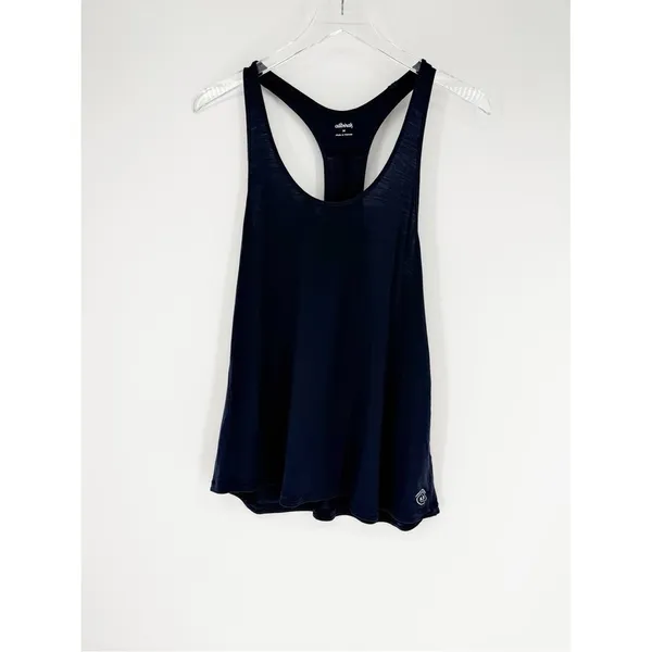 Allbirds Natural Flow Studio Racerback Tank Top Women's M Blue Activewear‎ - Image 2
