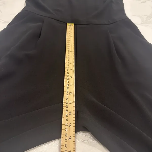 Madewell Size-10 Womens Jumpsuit Black‎ Sleeveless Silk Yoke Formal - Image 5