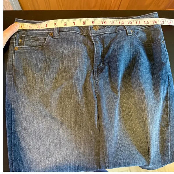 MICHAEL KORS Womens Blue Denim Jeans‎ Size 10 Skinny Stretchy Fit Mid Rise - Image 7