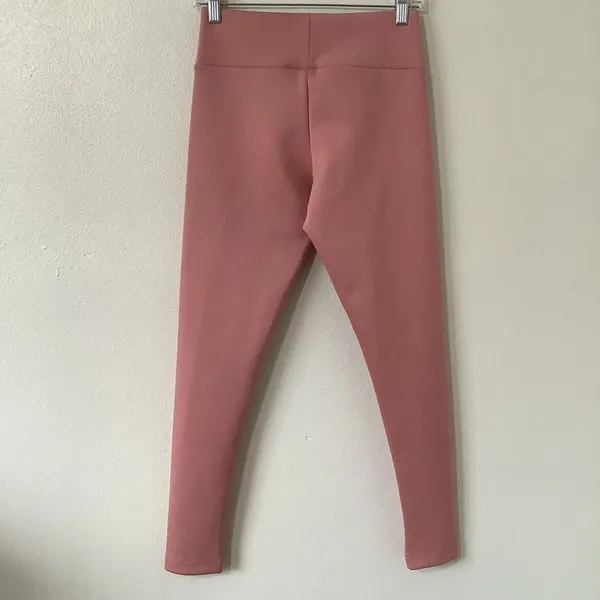 Reebok‎ Classic Sandy Rose Dynamic Leggings Small Athletic Athleisure Monogram - Image 2