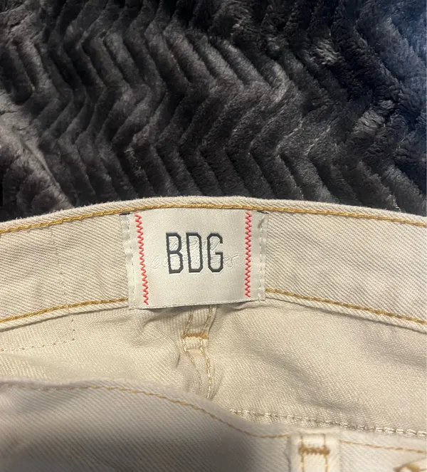 BDG Jeans Straight Cream Denim - Image 2