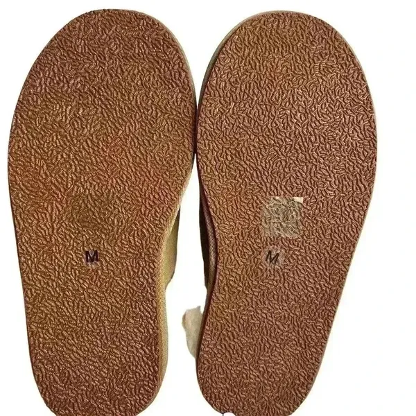 ASOS Design Unisex Sheepskin‎ Slippers Brown Size 7-8 Winter Casual - Image 12
