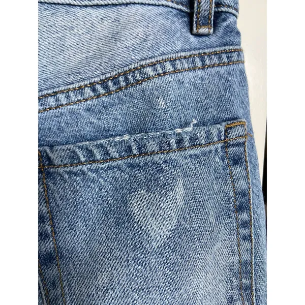 PacSun‎ Womens Jeans Sz 25 90s Boyfriend Distressed Bleached Ripped Baggy - Image 6