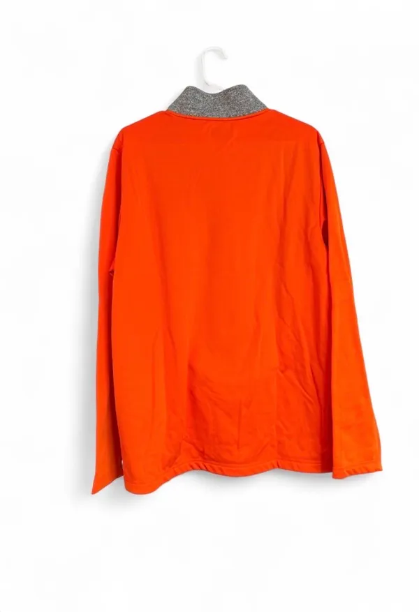 New Box Seat Clothing Co. Oregon State Beavers 1/4 Zip Pullover Jacket Large Orange - Image 2