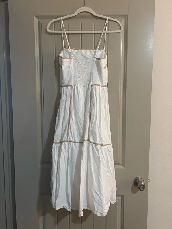 The Pants Store White midi dress - Image 4
