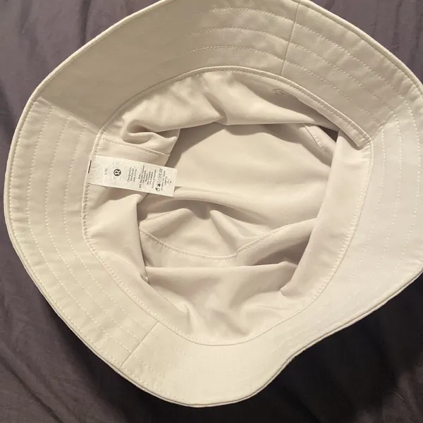 Lululemon Bothways White Bucket Hat L/XL - Image 3