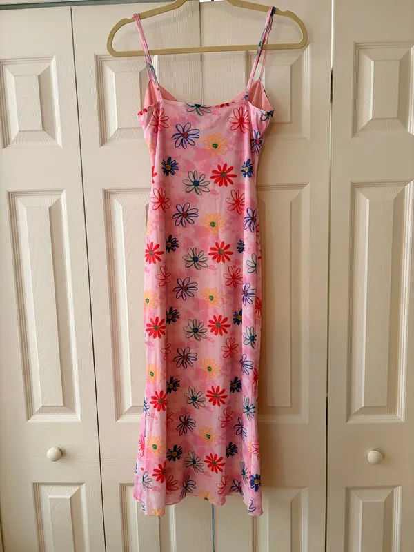 Pretty garbage floral dress Pink - Image 5
