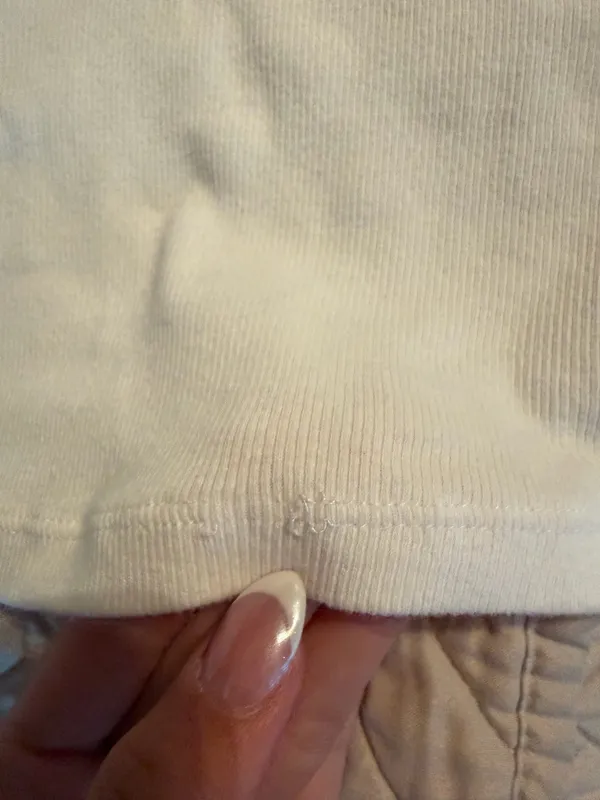 TNA Aritzia Tank Top Crop Ribbed - Image 4