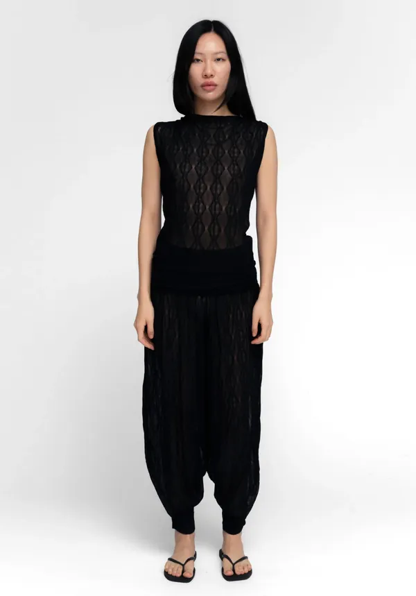 Find me now FLORA TOP IN BLACK - Image 4
