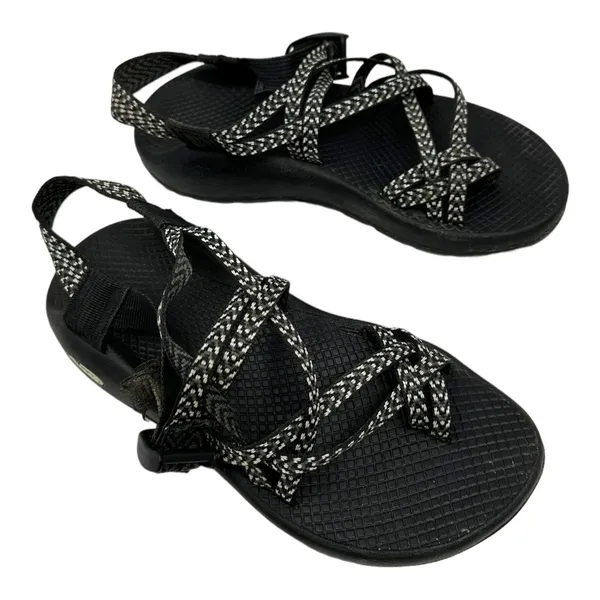 Chaco ZX/2 Dual Strap Classic Black/White Sandal Size 7 - Image 5
