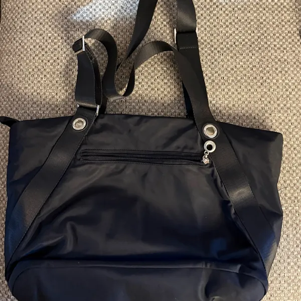 Black Nylon Tote/shoulder Bag - Image 3