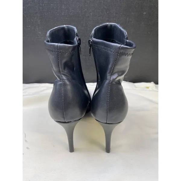 Zigisoho Womens Black Ankle Boots Shoes Heels Size 9 SKU 6535 - Image 5