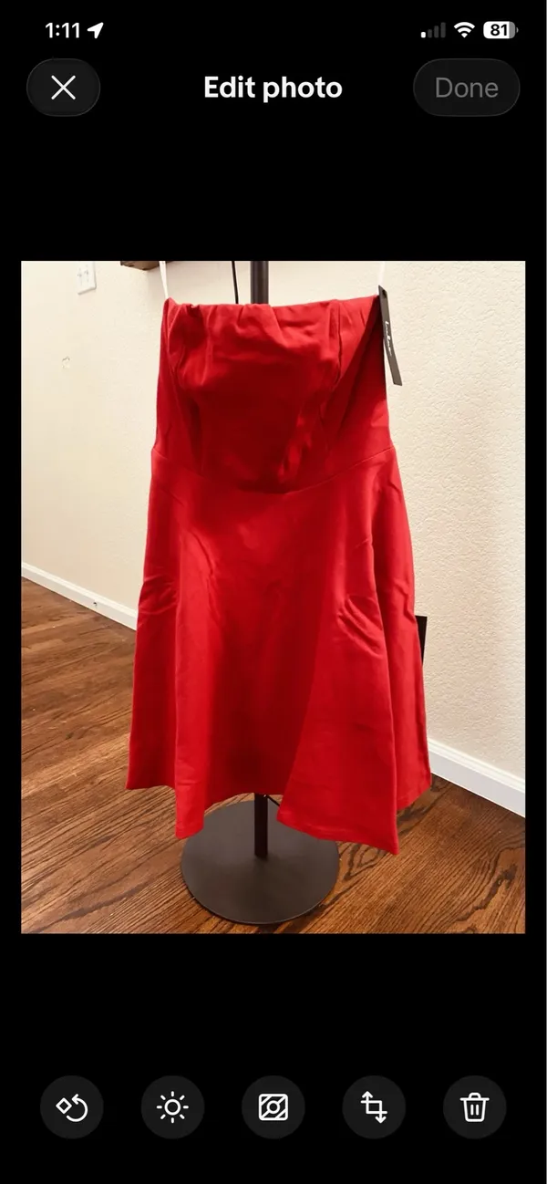 Lulus Red Dress - Image 2