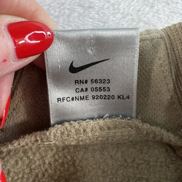 VTG Y2K Nike XS Vest Full Zip Sleeveless Fleece Pockets‎ Outdoor Casual Grunge - Image 7