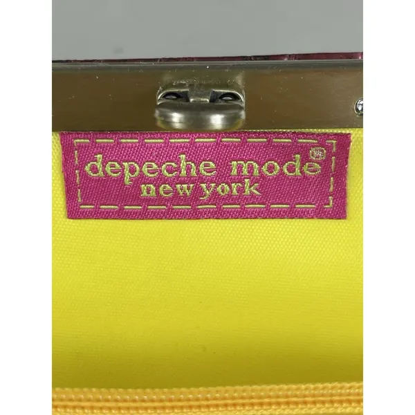 Depeche Mode Y2K Snake Print Clutch Wallet Vegan Leather Mob Wife - Image 6