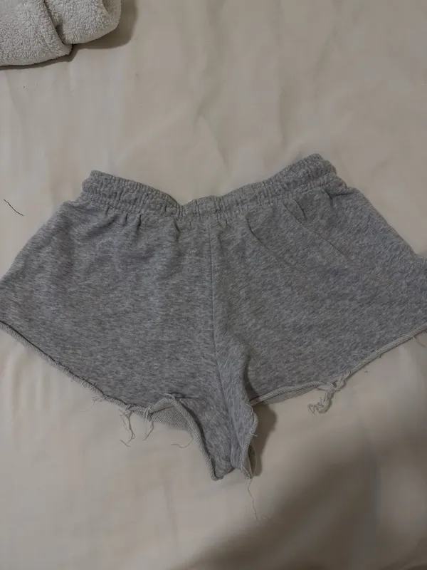 Garage Sweat Shorts Grey - Image 3