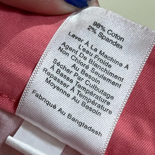 Talbots Coral Pink Chino Bermuda Shorts - Image 5
