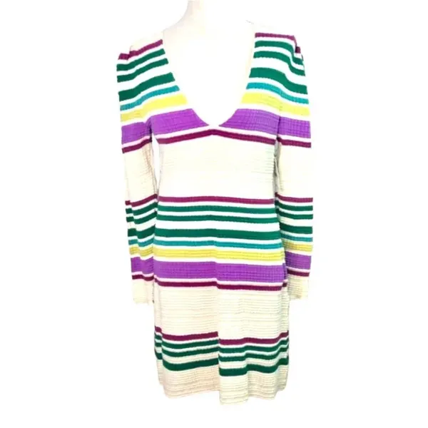 NWT Free People‎ Gidget Knit Sweater Dress in Ivory - Image 3