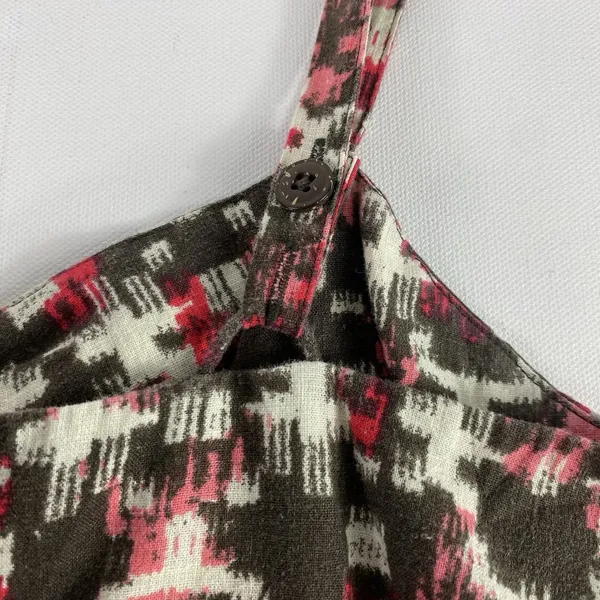 Patagonia Dress Womens 2 Abstract Tribal Summer A-Line Hemp Organic Cotton 58931 - Image 8