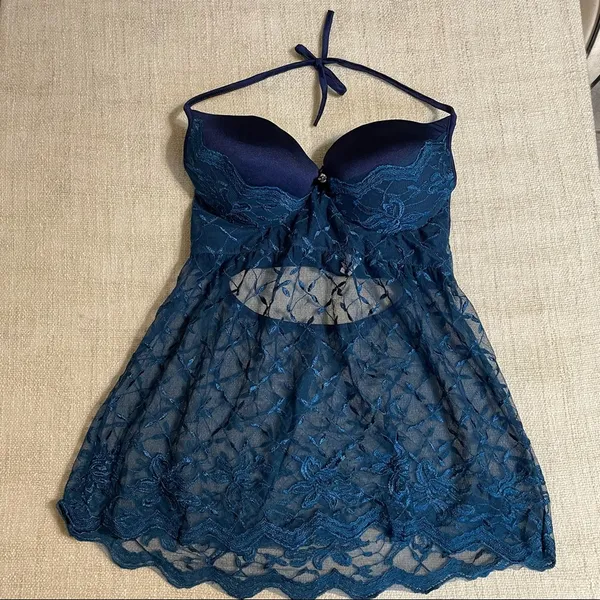 Coquette Push Up Lace Baby Doll Top - Image 4