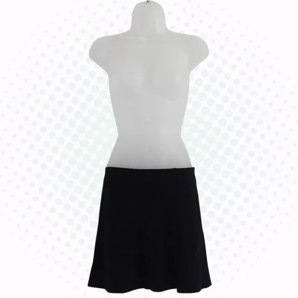 American Eagle Black Pull-On Low Rise Mini Skort Skirt w/ Shorts Size XS - Image 2