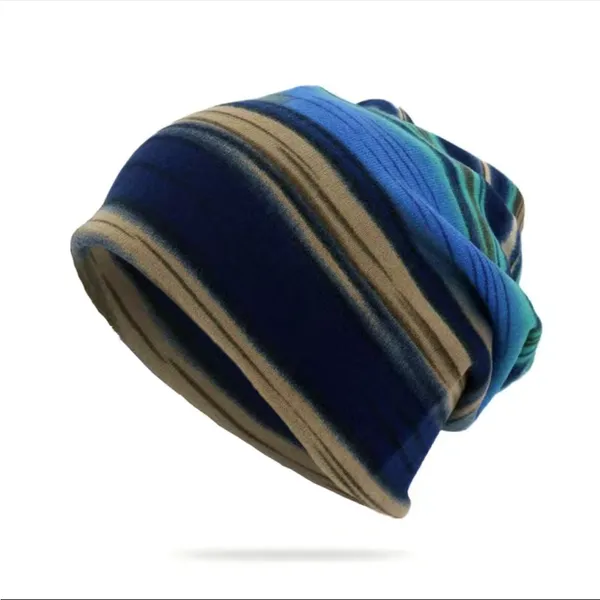 Colorful Pullover Convertible Hat Unisex‎ Casual Neck Hair Hoop Thin Beanie - Image 6