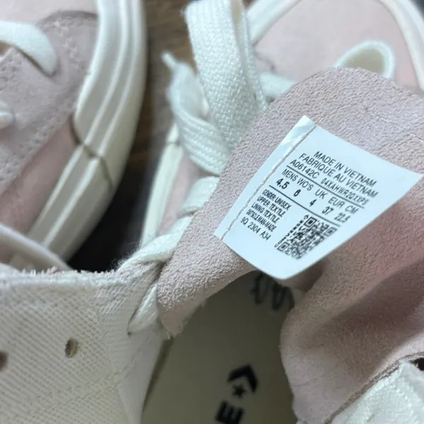 Converse Pale‎ Pink Platform Sneakers Women Size 6 - Image 7