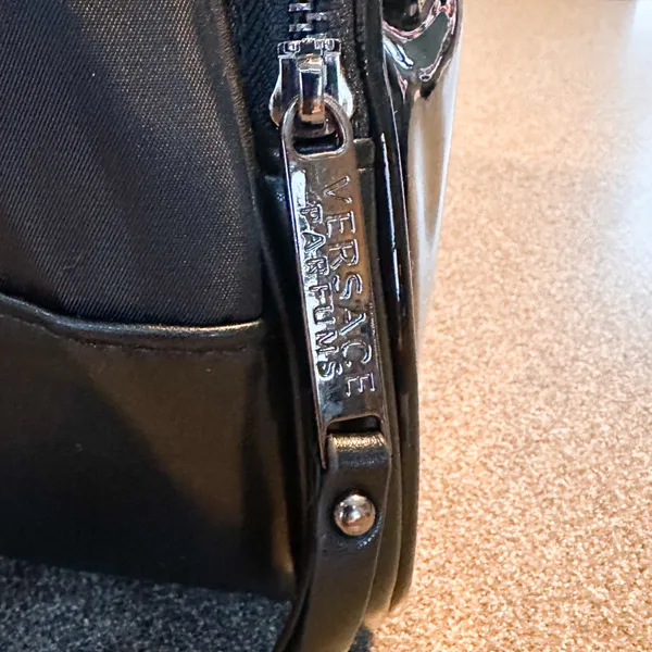Versace Parfums Black Medusa
Logo Adjustable Strap Backpack Black - Image 5
