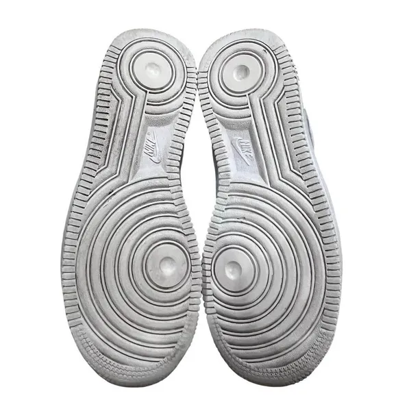 Nike Air‎ Force 1 Triple White DD8959-100 Womans US 7 EU 38 Leather Sneaker Shoe - Image 8