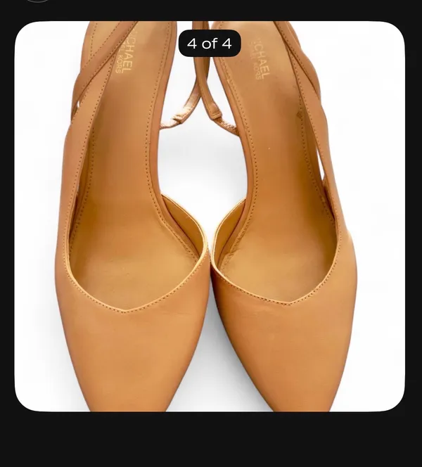 Michael Kors Heels Leather - Image 4