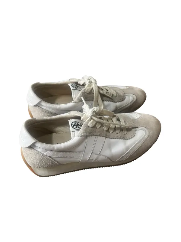 Tory Burch Hank Sneakers in Snow White/beige 9 - Image 5