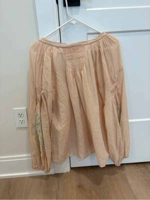 Free People Shinla Blouse Size Small - Image 5