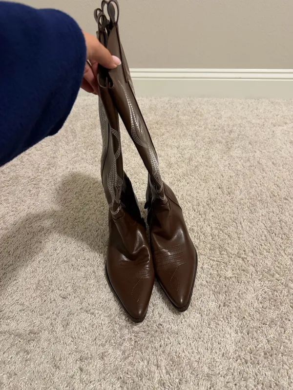 brown cowgirl boots - Image 4