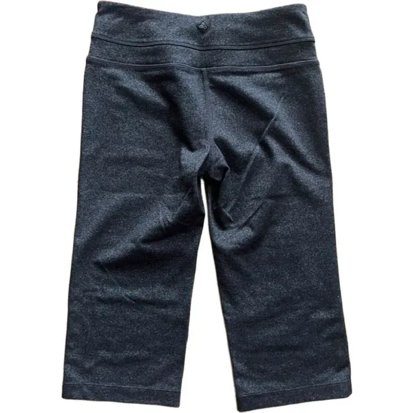 Prana Audrey Knicker size M capri low rise in grey running yoga - Image 5