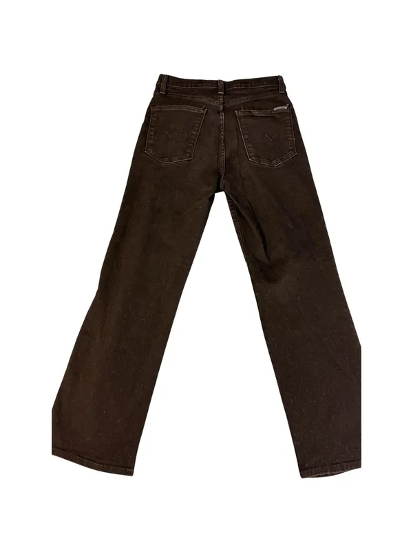 Hudson Women's Blue Jeans Size 25 Mid-Rise Bootcut Stretch Dark Wash Denim Pants - Image 4