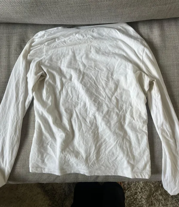 Garage White Long Sleeve - Image 4