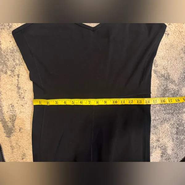 Women’s Old Navy  Black Jumpsuit with adjustable straps - Image 5