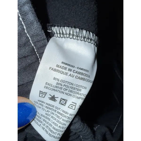 Nike Women's XS Sportswear Swoosh‎ Easy Fleece Jogger Pants Black - Image 5