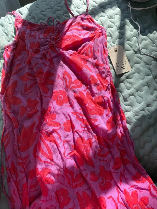Billabong Dress pink and purple - Image 2
