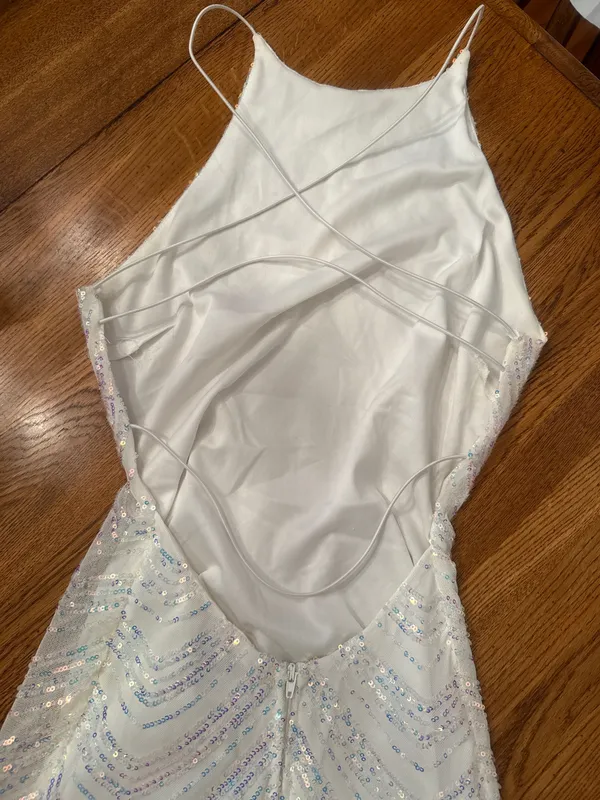 B Darlin Iridescent dress homecoming dance size 5/6 - Image 7