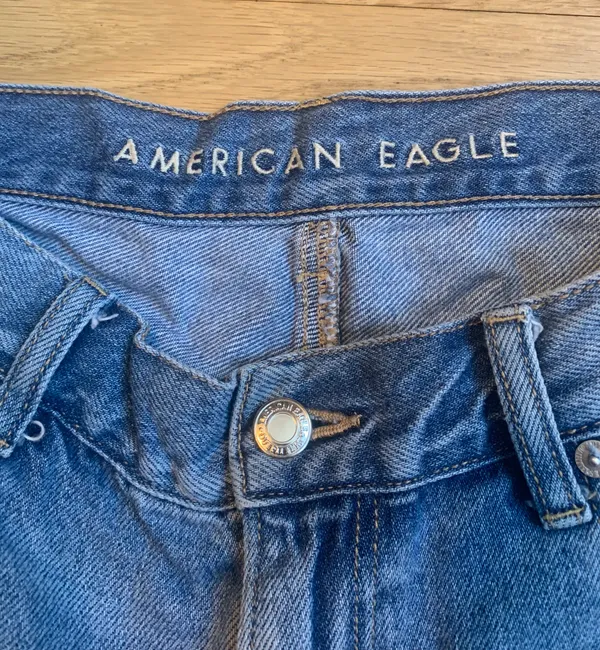 Super Distressed Mom Jean - Image 2