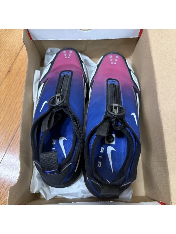 Women’s Size 7 Nike Air Max Sunder Max Deep Night Purple And Blue - Image 9