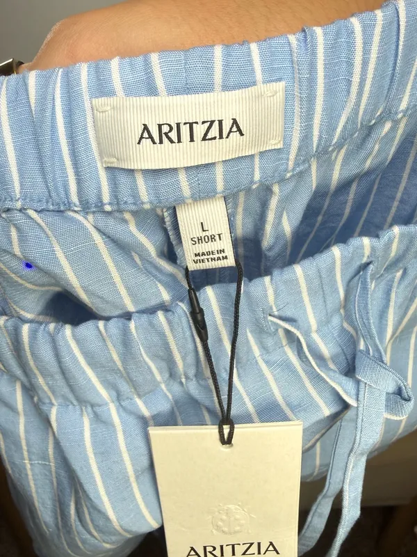 NWT Aritzia Cruiselinen Lodge Pant Size large - Image 6