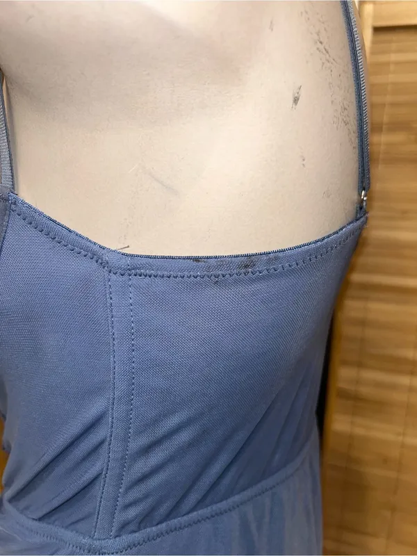 Urban Outfitters blue corset mini dress featuring a bustier-style top woman’s M - Image 4