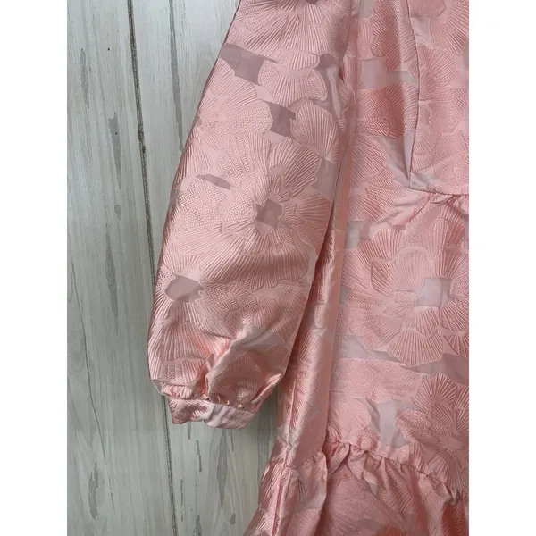 Tuckernuck Bellini Fil Coupe Palmerston Dress Peach Southern Preppy New Large - Image 6