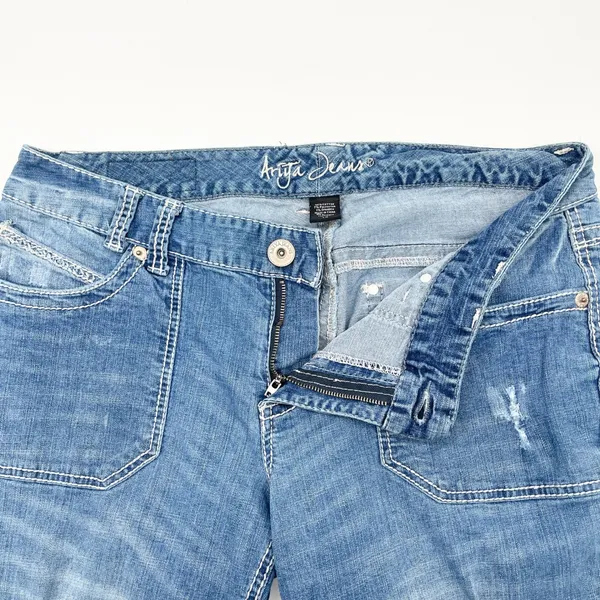 Ariya Jeans Womens Bootcut Jeans‎ Size 14 Y2K Western Cowgirl Rodeo Preppy Girly - Image 5