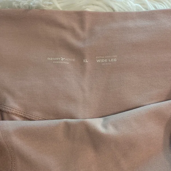 Old Navy Extra Wide High Rise Stylish Wide-Leg Pants inseam 30” waist 38” elasti - Image 9