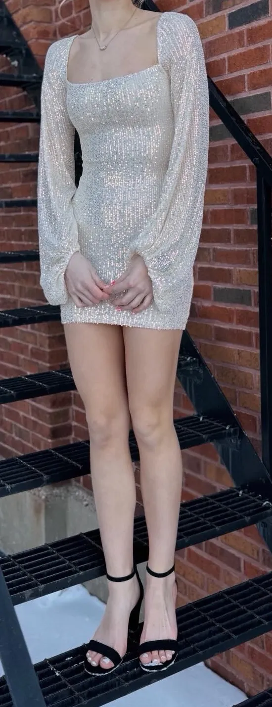 Lucy in the Sky Sequin Dress - Image 3